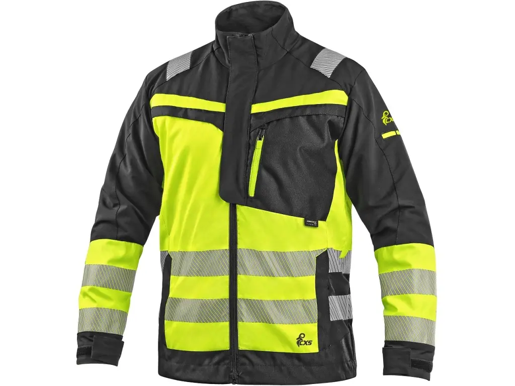 CXS NAOS HV Hi-Vis tööjakk kl.1 must/kollane