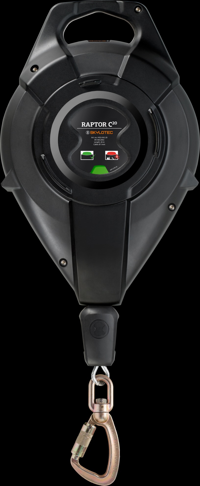 Skylotec RAPTOR C automaatplokiga kukkumiskaitse 20m