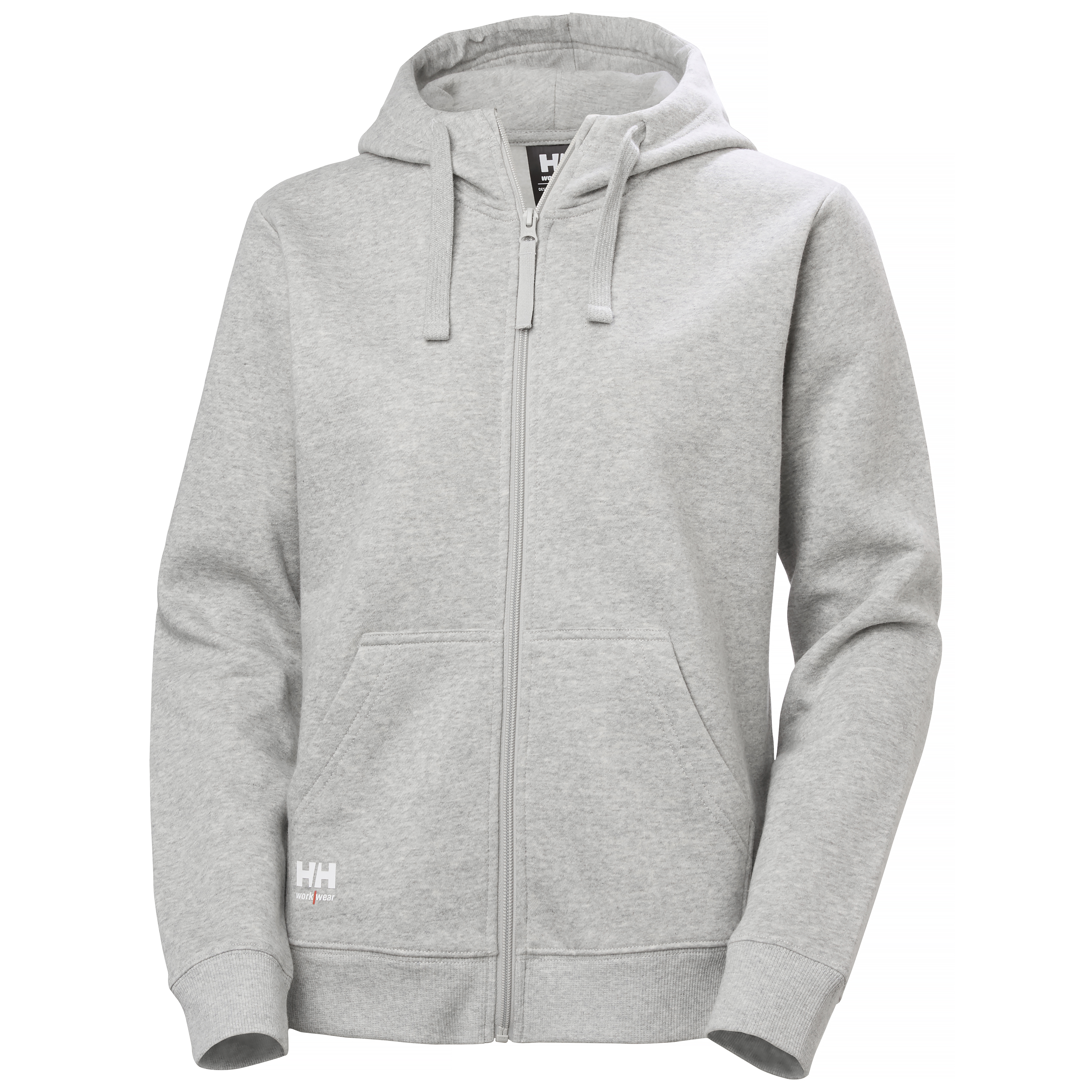 Helly Hansen CLASSIC 2.0 naiste pusa kapuutsi ja pika lukuga, helehall melange