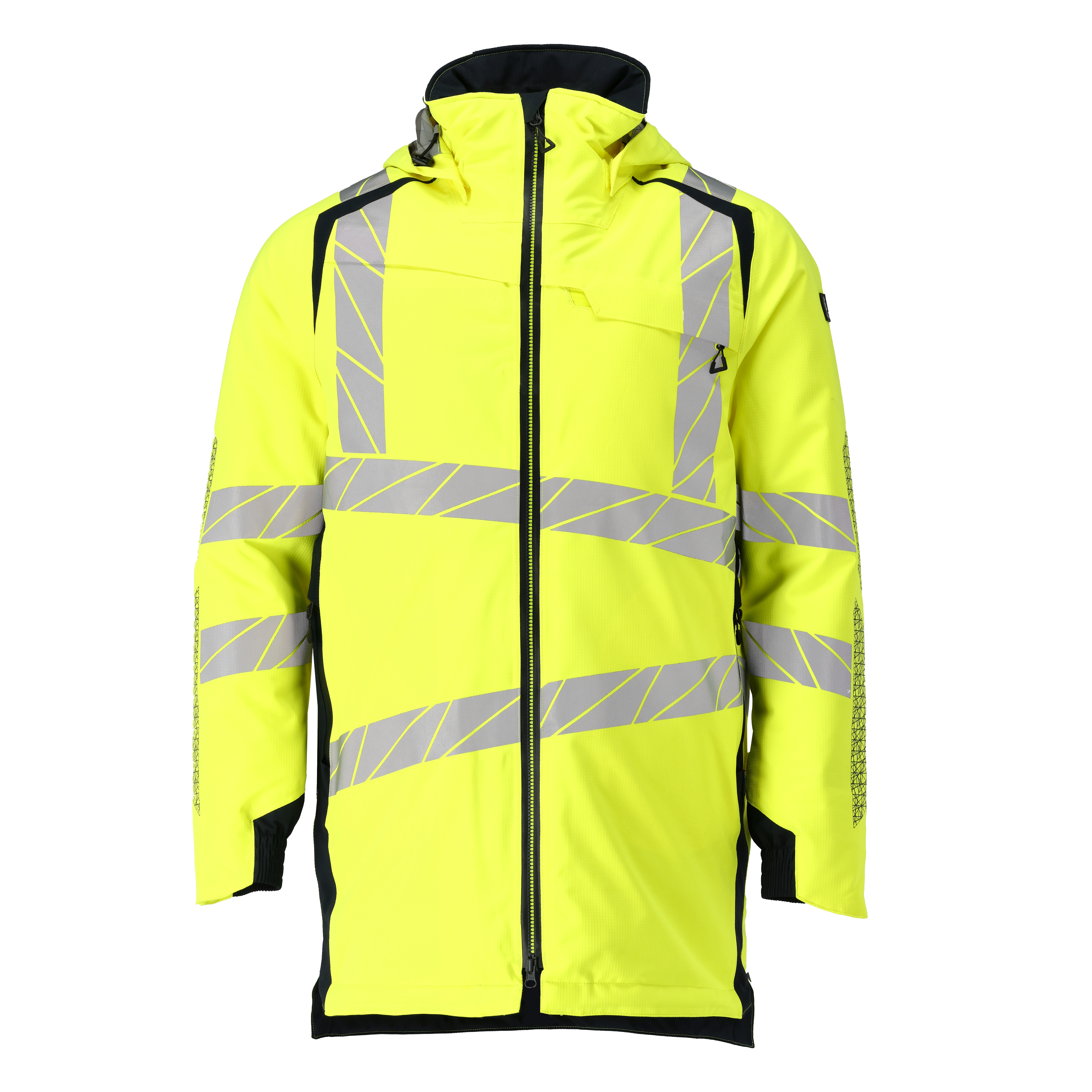MASCOT® Accelerate Safe Hi-Vis parka CLIMASCOT®-iga kl.3 kollane/tumesinine