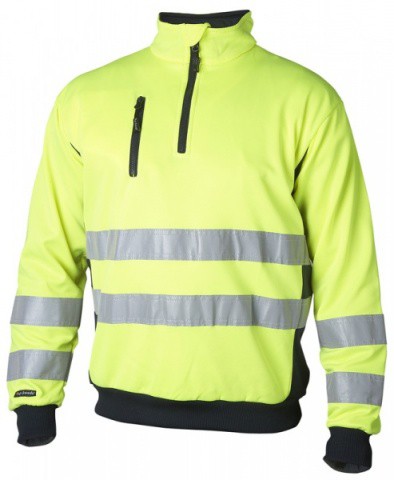 Top Swede HI VIS pusa lühikese lukuga, kollane