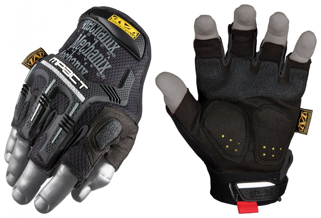 Mechanix M-PACT FINGERLESS taktikalised kindad must