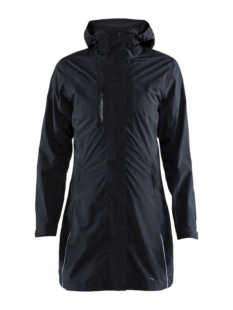 CRAFT URBAN RAIN naiste parka, must