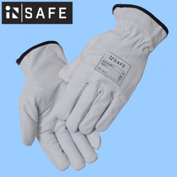 InSafe ASSEMBLY töökindad pehmest kitsenahast peopesa ja käeseljaga, kat.2