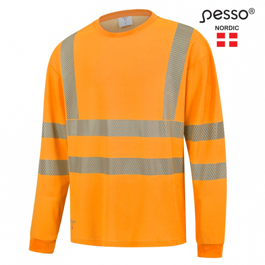 Pesso HI-VIS särk pikkade varrukatega kl.2 oranž