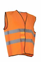 Helkurvest 2 helkurriba, oranž