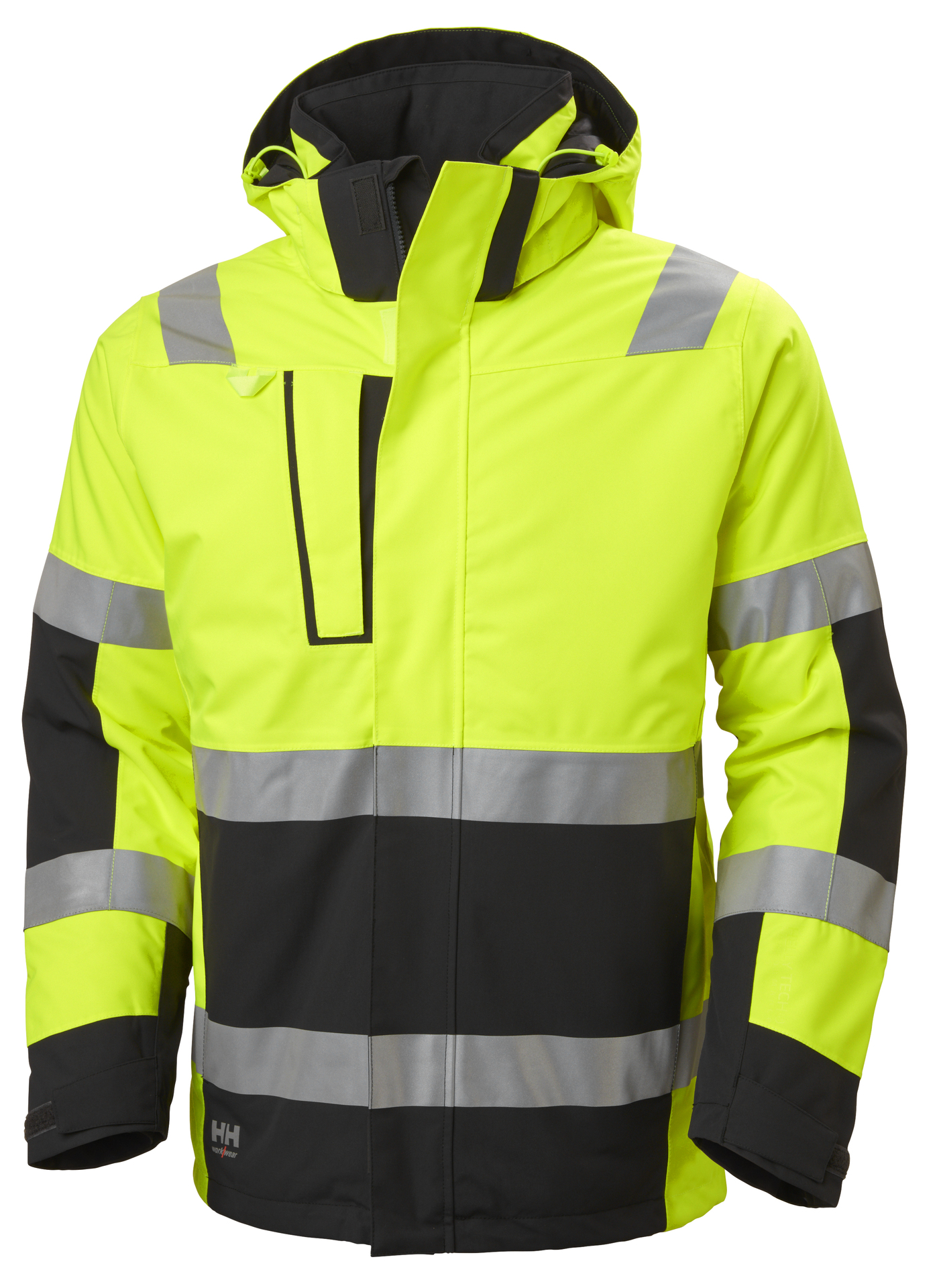 Helly Hansen ALNA 2.0 talvejope HI-VIS kl.3, kollane/must