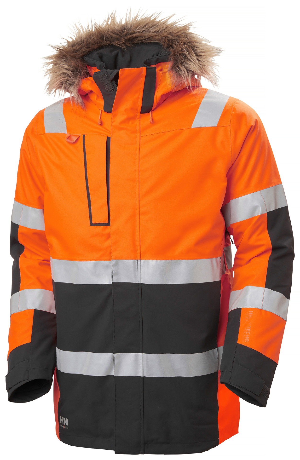 Helly Hansen ALNA 2.0 talveparka HI-VIS kl.3, oranž/must