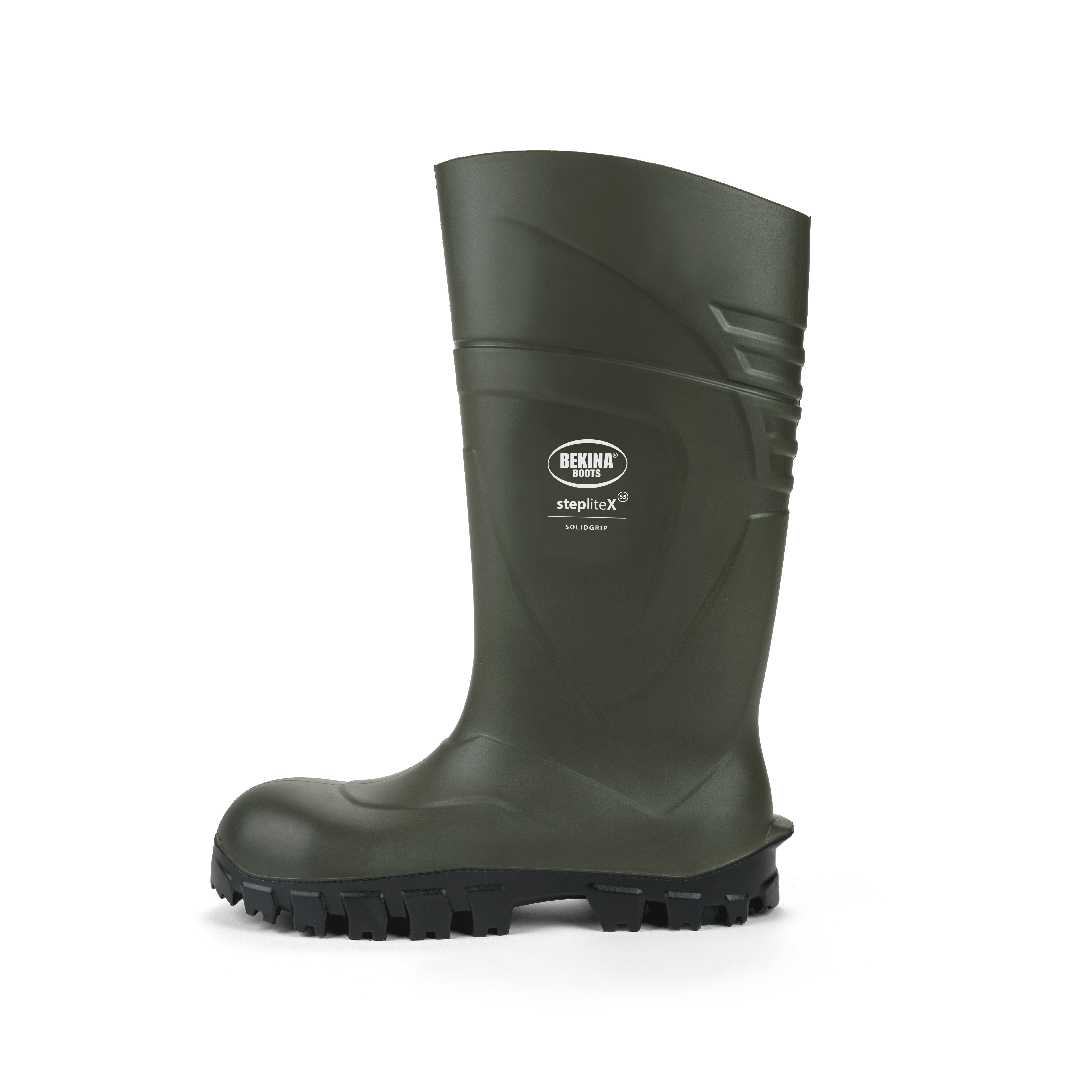 Bekina STEPLITE X SolidGrip PU turvakummikud S5 roheline/must
