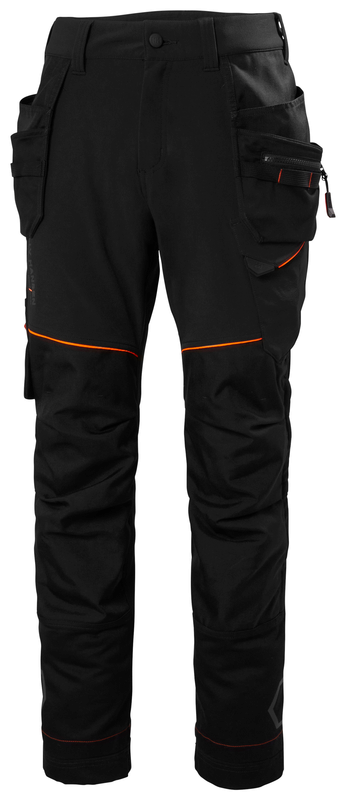 Helly Hansen CHELSEA EVO BRZ CONSTRUCTION püksid ripptaskutega, must