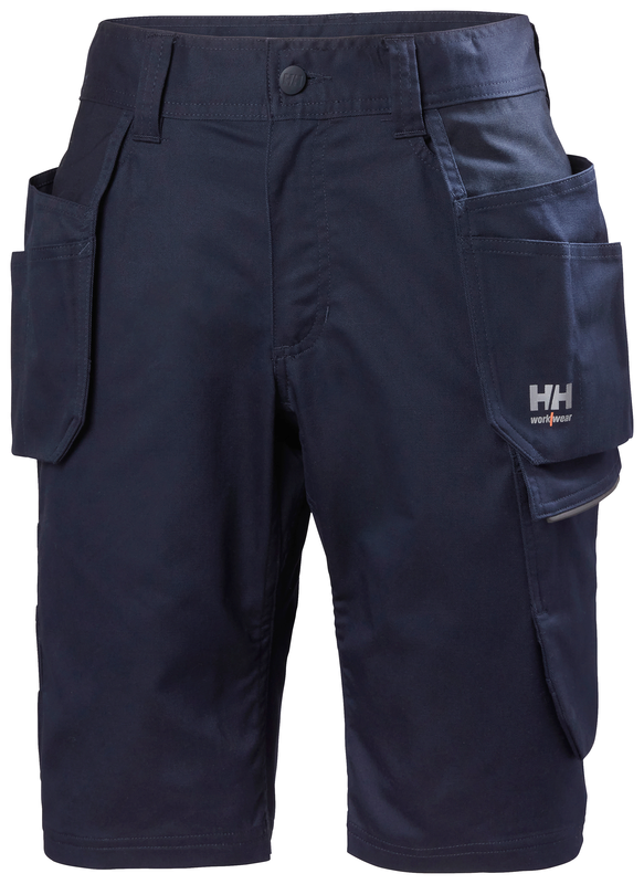 Helly Hansen MANCHESTER CONSTRUCTION lühikesed püksid ripptaskutega, tumesinine
