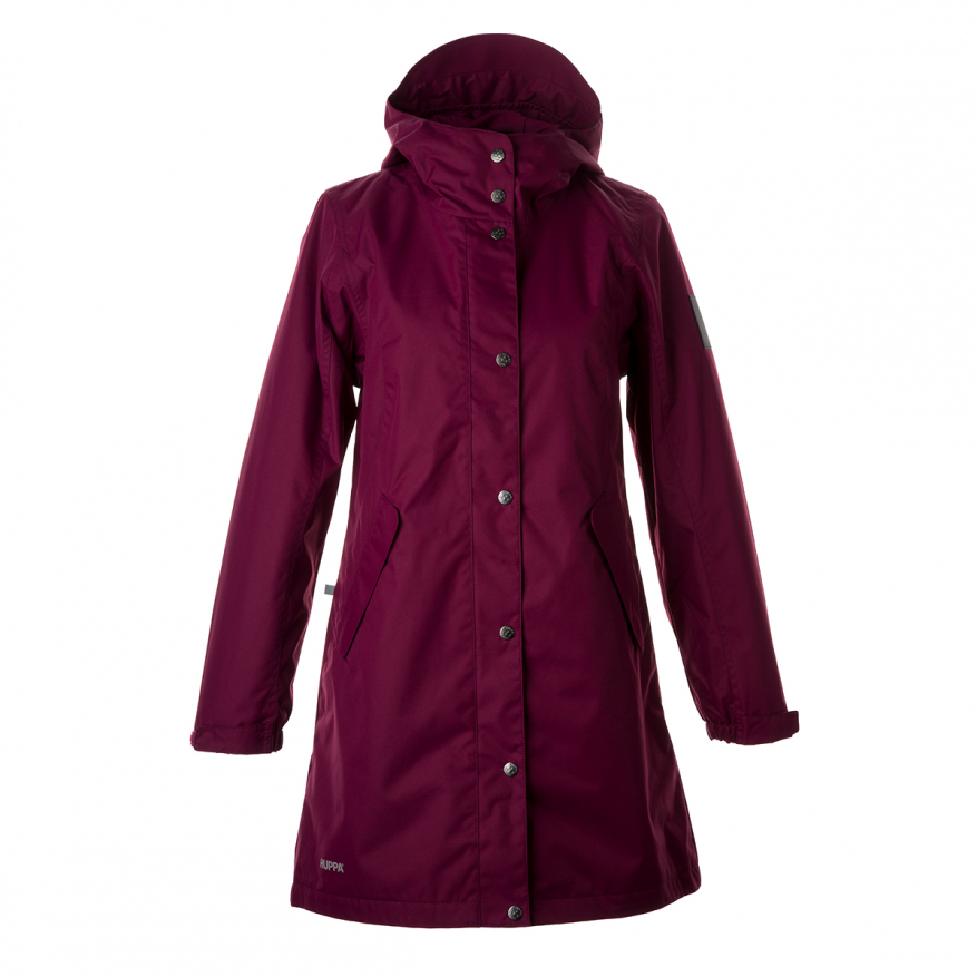 Huppa JANELLE 1 naiste parka kevad-sügis 40gr bordoo