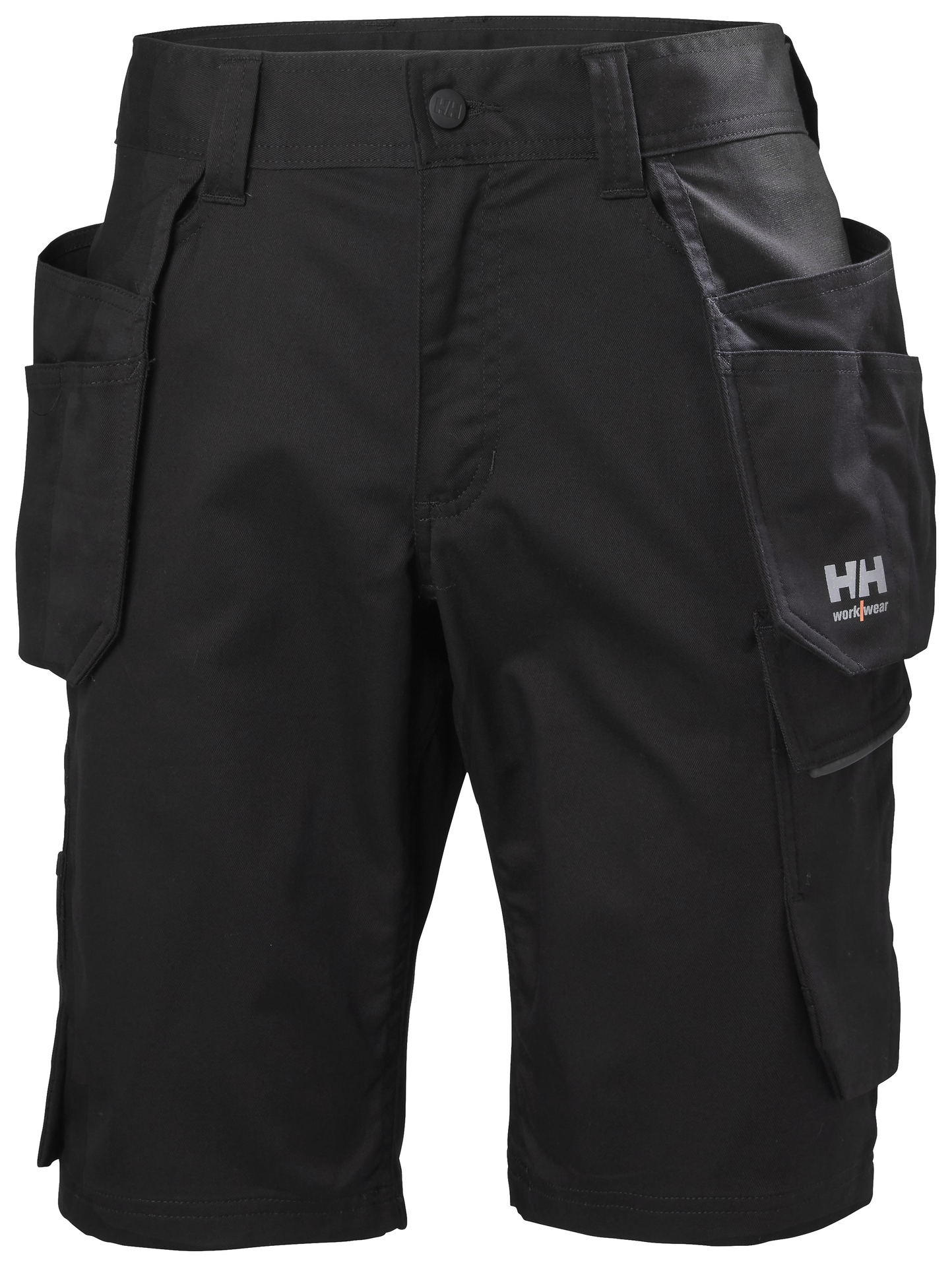 Helly Hansen MANCHESETR CONSTRUCTION lühikesed püksid ripptaskutega, must