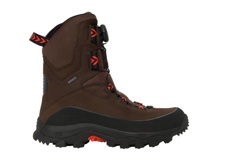 Viking VILLREIN High GTX BOA jahisaapad pruun/punane