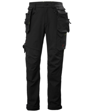 Helly Hansen MAGNI EVOLUTION CONSTRUCTION püksid ripptaskutega, must