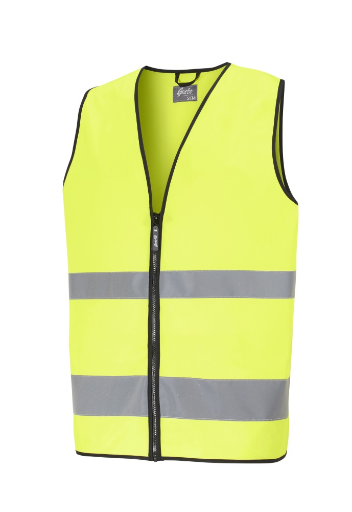 Gesto helkurvest lukuga kl 2, kollane