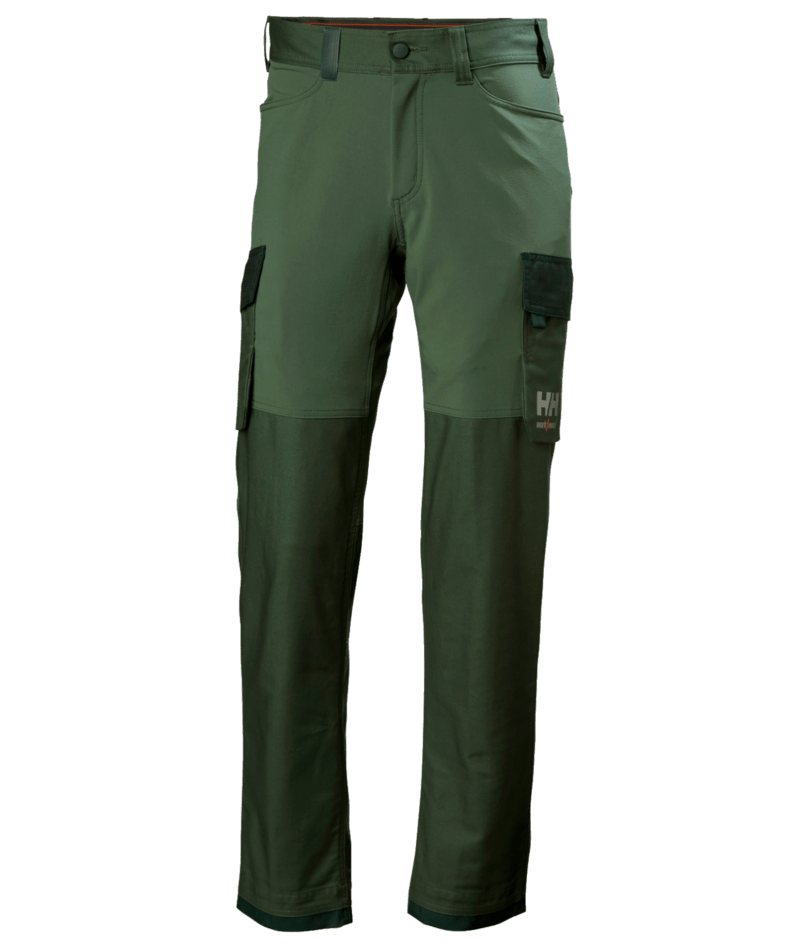 Helly Hansen OXFORD 4X Service stretšpüksid roheline/tumeroheline