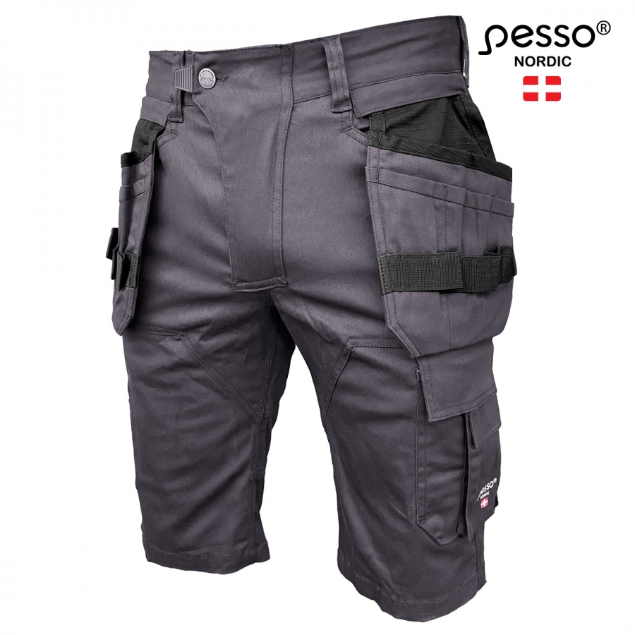 Pesso stretš lühikesed püksid 215 hallid