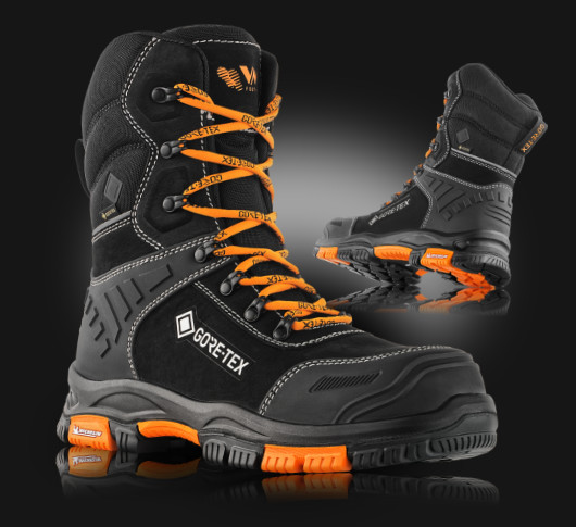 VM Utah GORE-TEX töösaapad O6 must/oranž