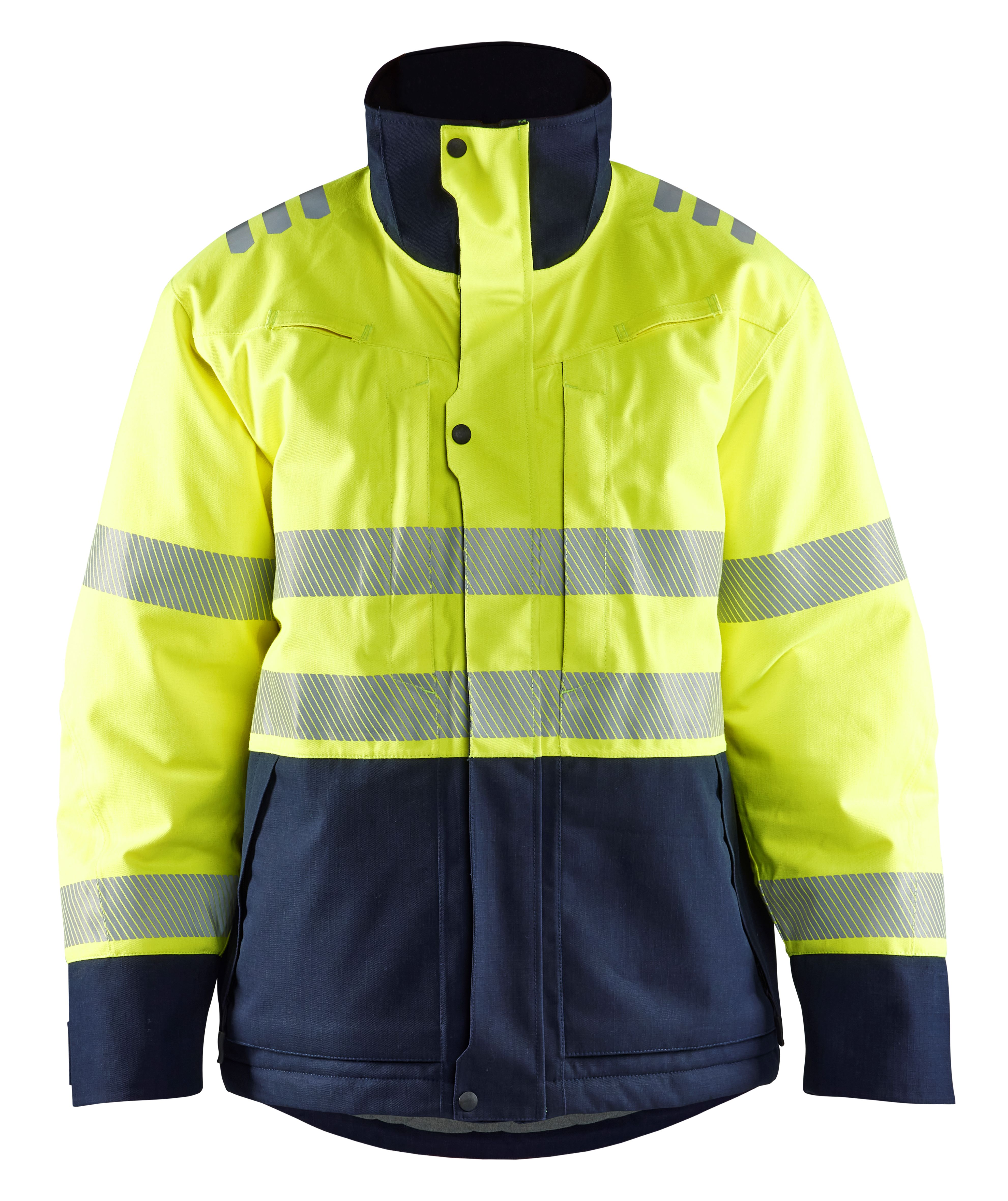 Blåkläder Multinorm veekindel talvejope Hi-Vis kl.3 kollane/tumesinine