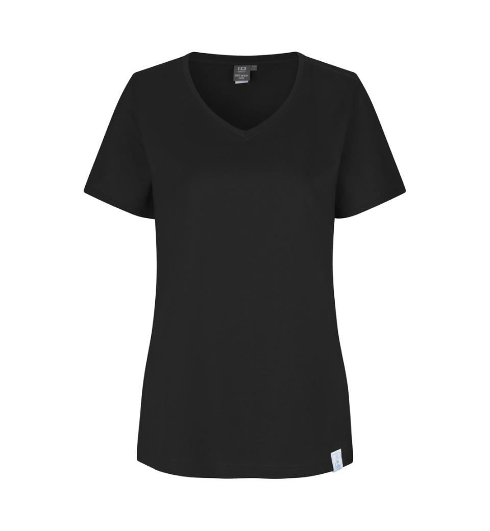 ID Identity PRO Wear CARE naiste T-särk V-kaelus must