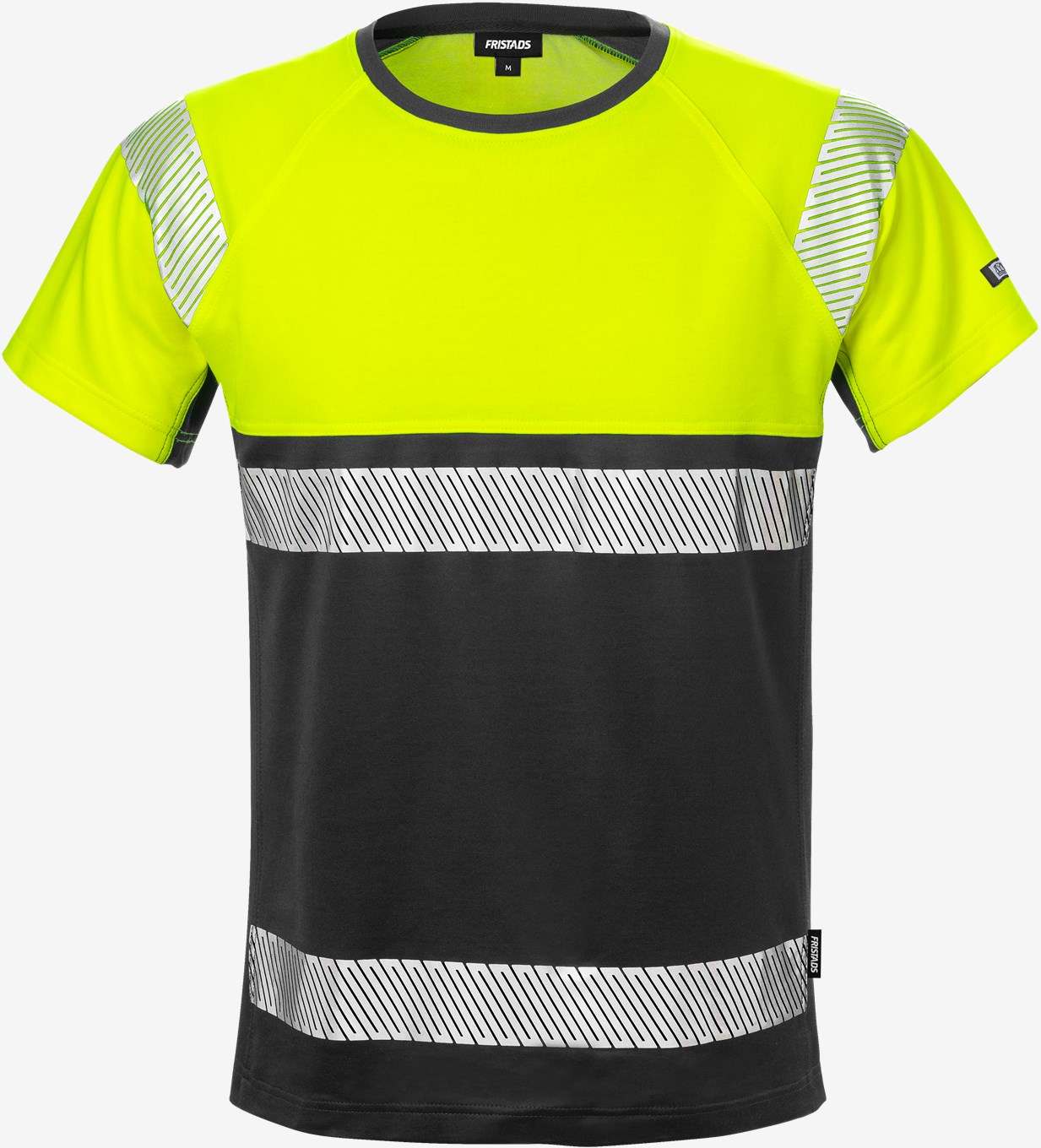 Fristads STIBY Core HI-VIS T-särk kl.1 7518 THV must/kollame