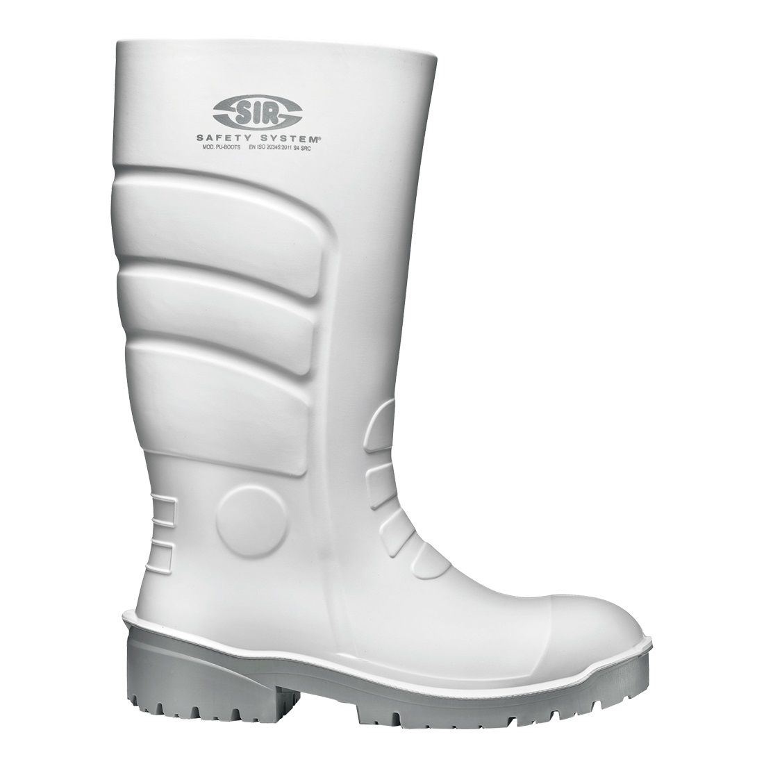 Sir Safety System PU-boot turvakummikud S4 CI FO SR valge
