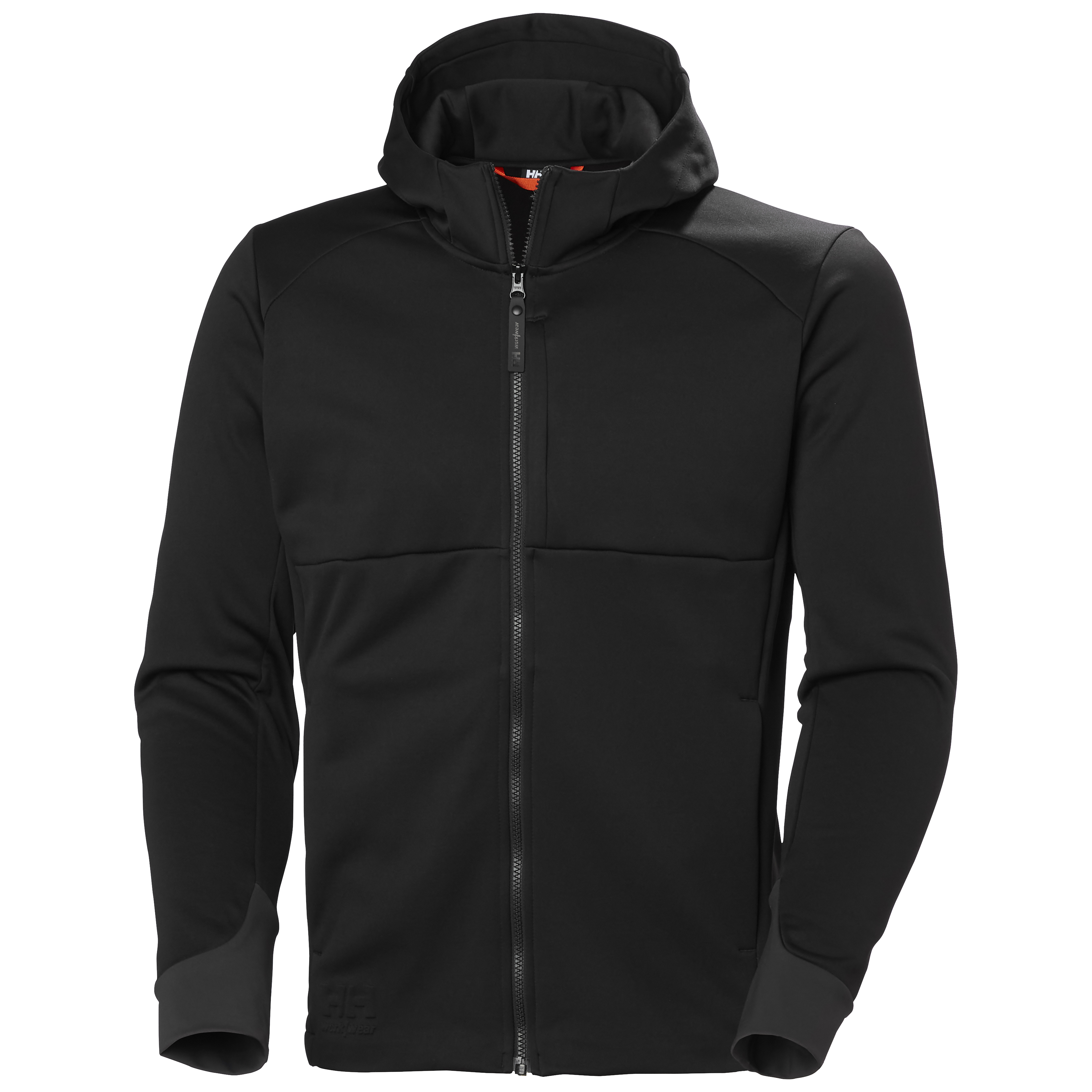 Helly Hansen TECH HOODED MIDLAYER kapuutsi ja pika lukuga pusa must