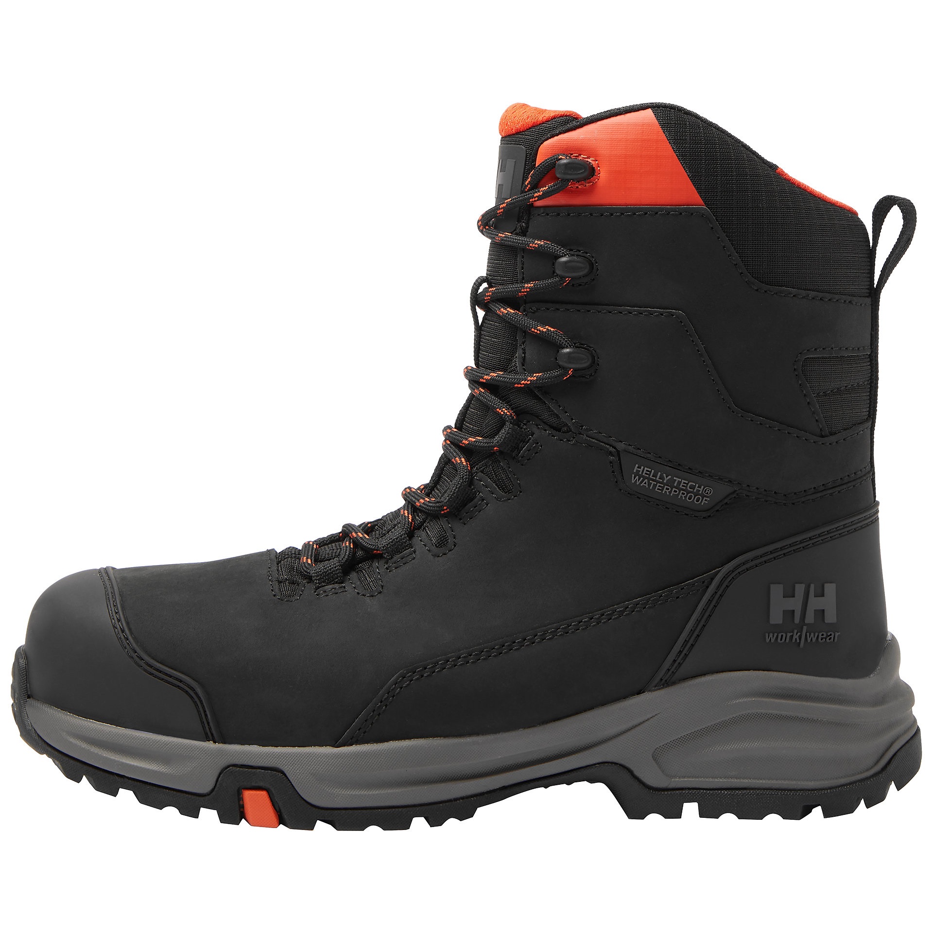 Helly Hansen MANCHESTER LTR TALL SZ S7S nahast turvasaapad must/hall