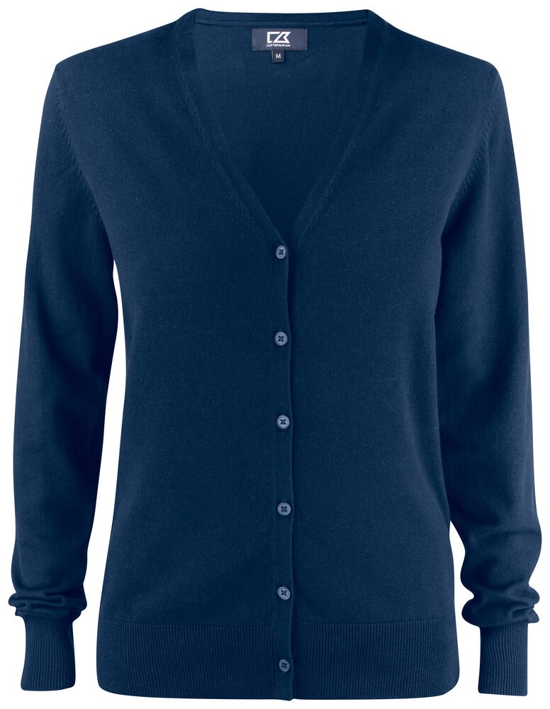 Cutter & Buck Oakville naiste kardigan tumesinine