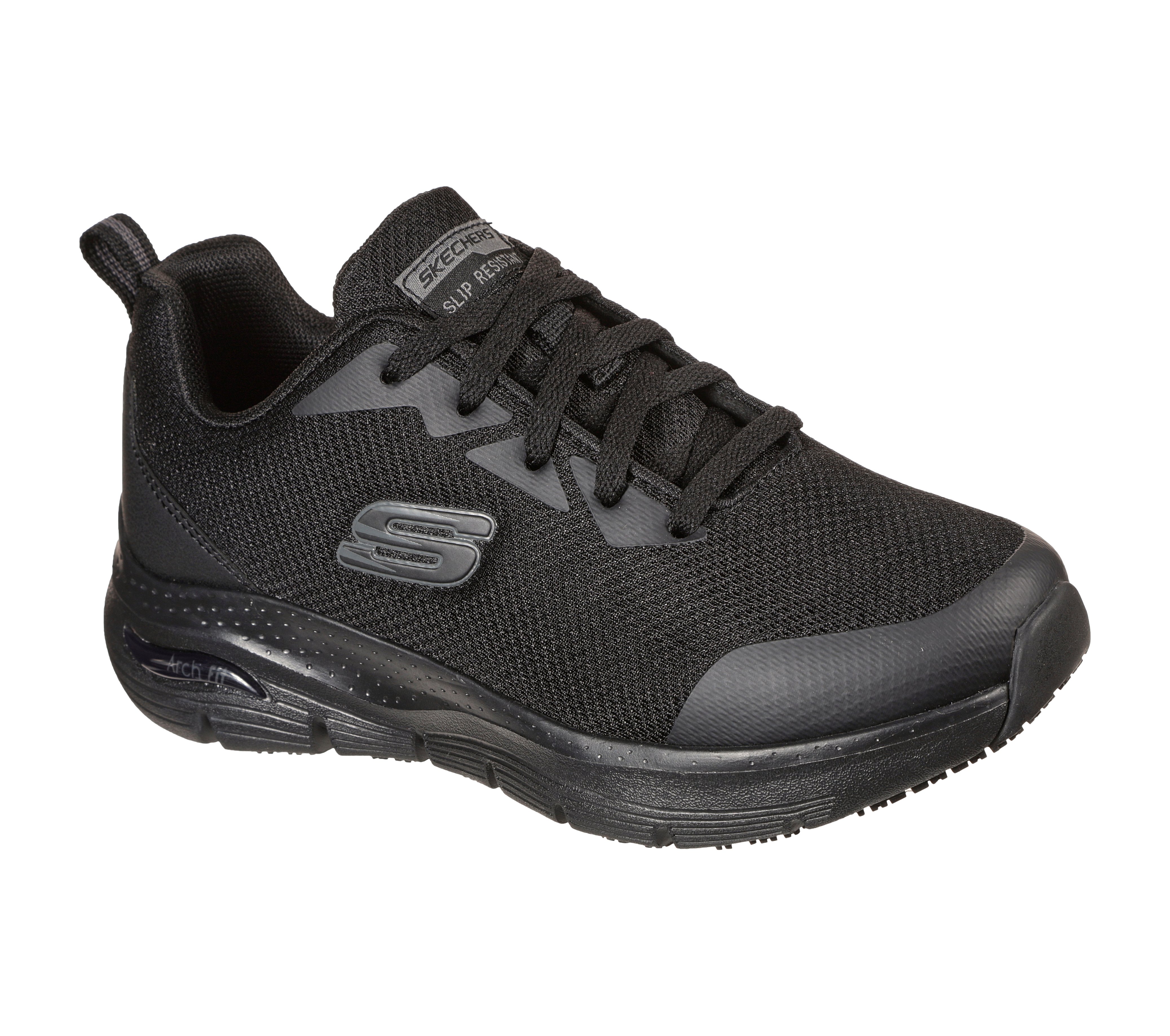 Skechers ARCH FIT naiste tööjalatsid SR must